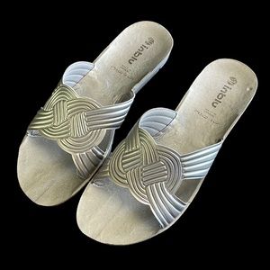 Inblu silver slides